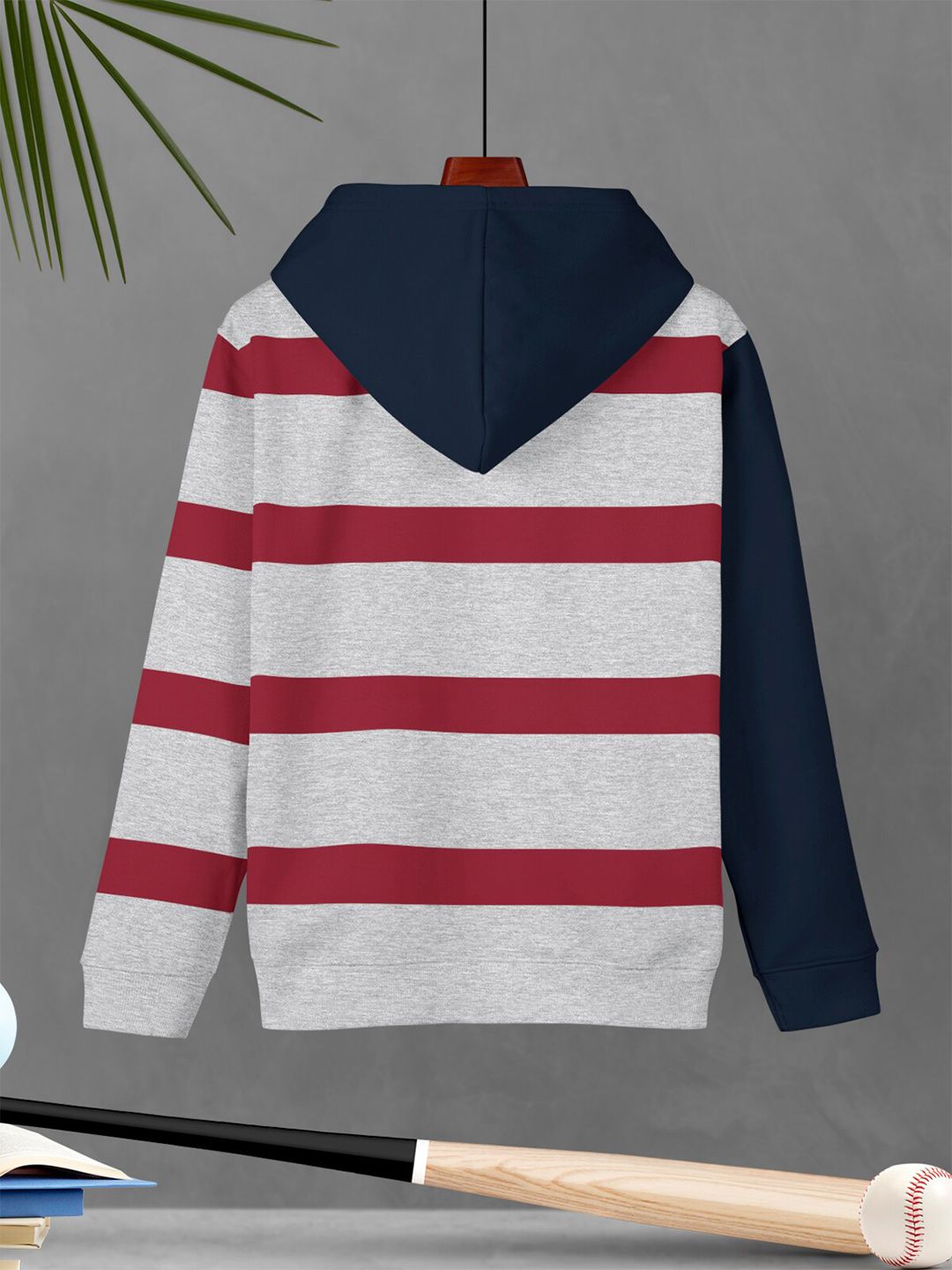 HELLCAT Boys Striped T-Shirt And Joggers