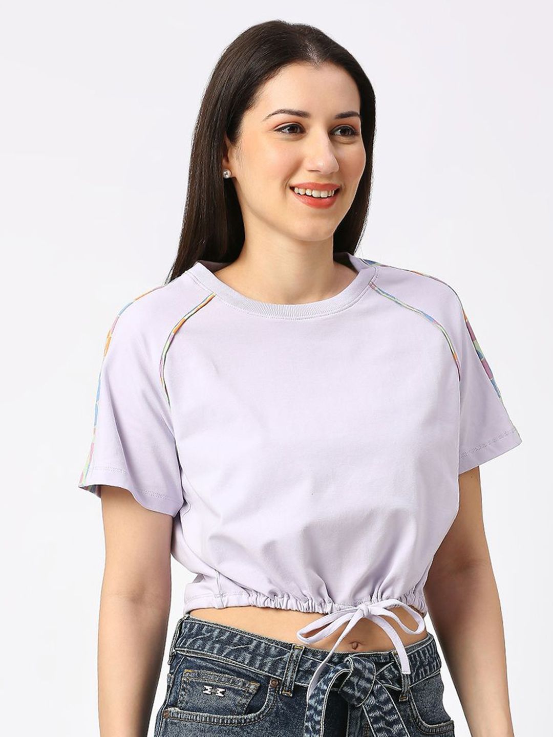 Being Human Women Round Neck Boxy T-shirt