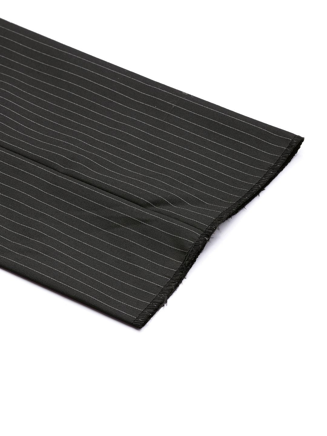 Raymond Men Striped Slim Fit Formal Trousers