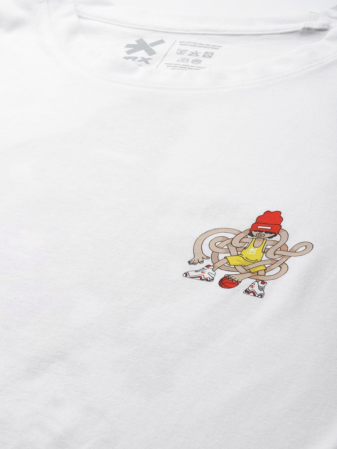 HRX by Hrithik Roshan Placement Print Regular Fit Lifestyle T-shirt