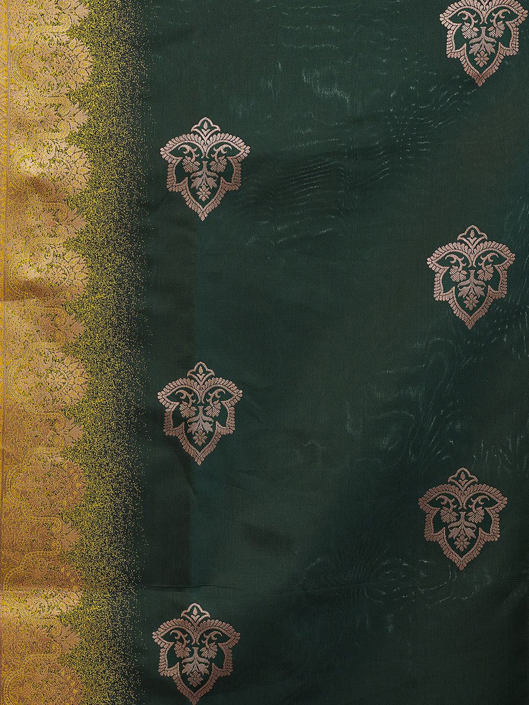 KALINI Ethnic Motifs Zari Silk Blend Saree