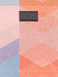 ZOUK Geometric Printed Backpack with Compression Straps Up to 16 inch