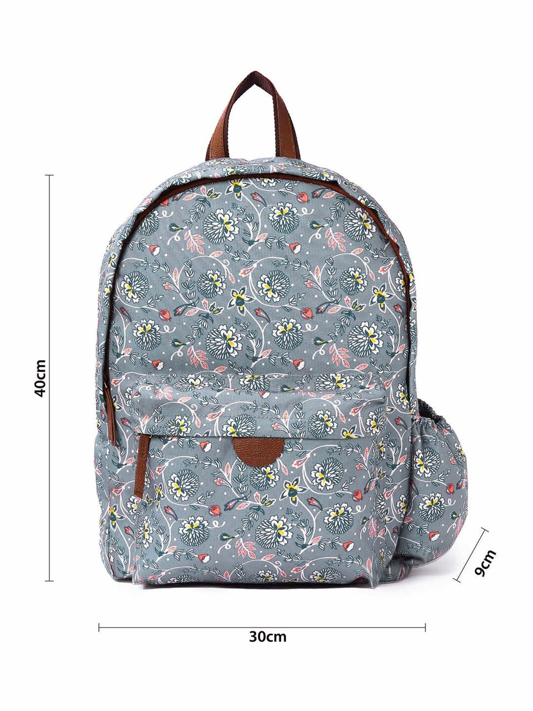 TEAL BY CHUMBAK Women Printed Light Weight Medium Back Pack