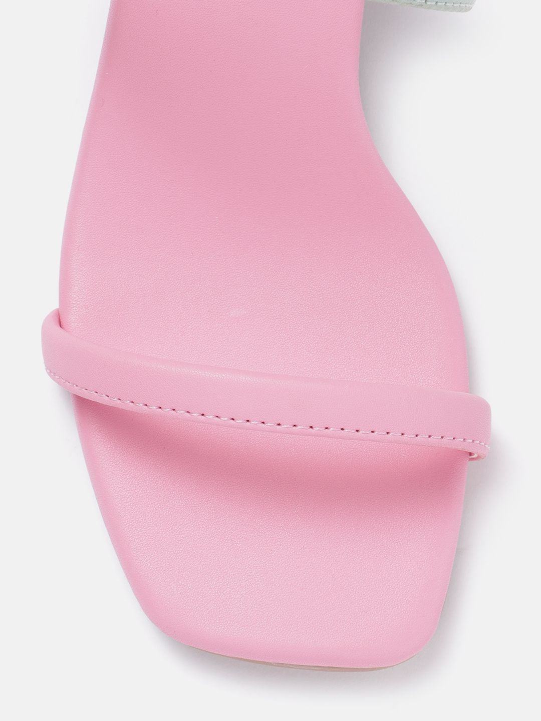 DressBerry Colourblocked Block Sandals