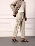 Mr Bowerbird Men Cargo-Style Trousers