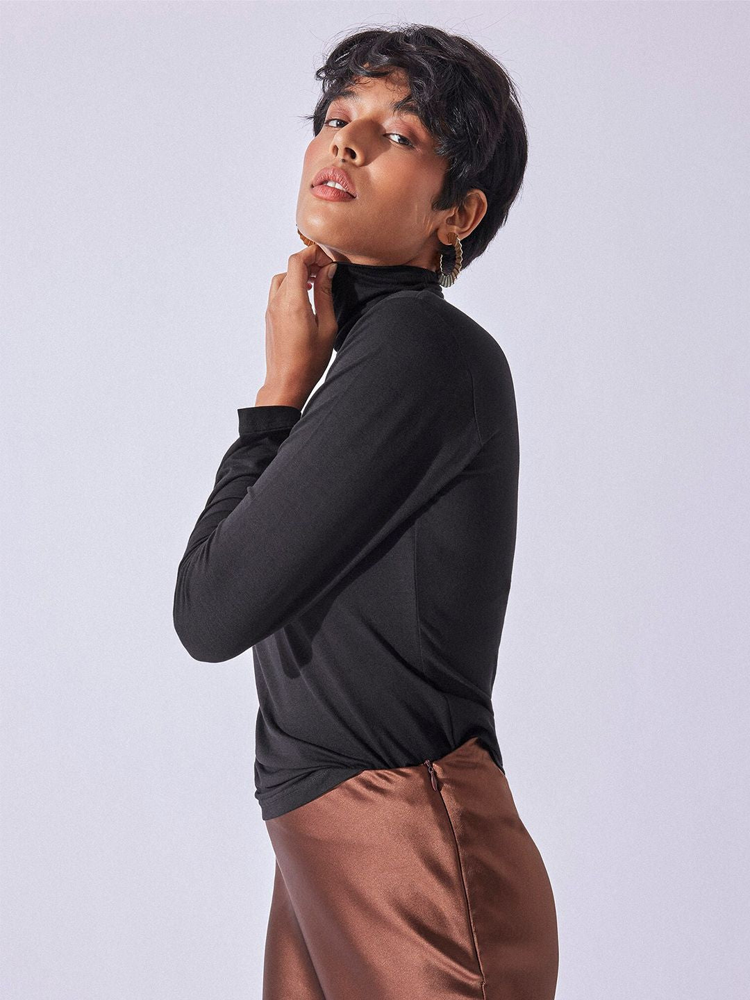 The Label Life Turtle Neck Top