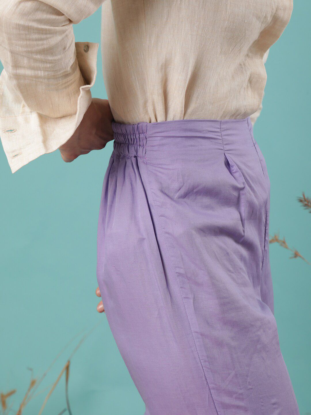 RAREISM Women Slim Fit Mid-Rise Trousers