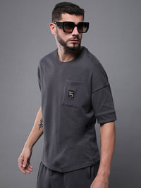 Difference of Opinion Men Oversized Drop Shoulder Ultra Soft Drapey Cotton T-Shirt