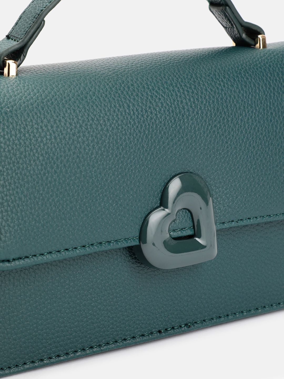 DressBerry Solid Structured Satchel