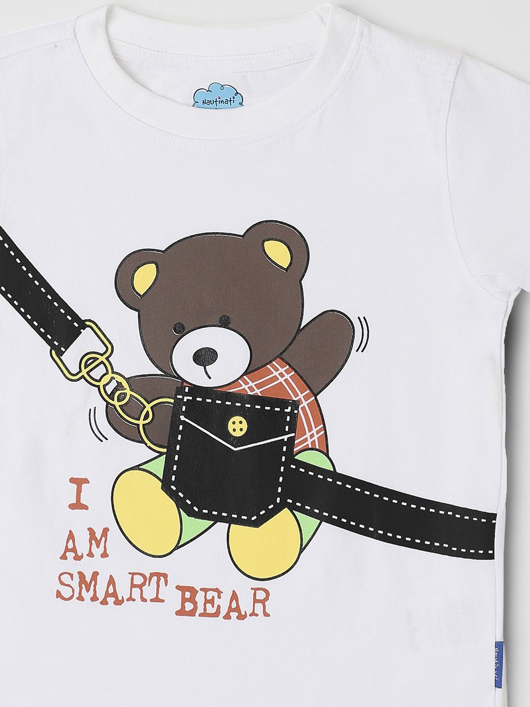 Nauti Nati Boys Printed T-shirt with Shorts