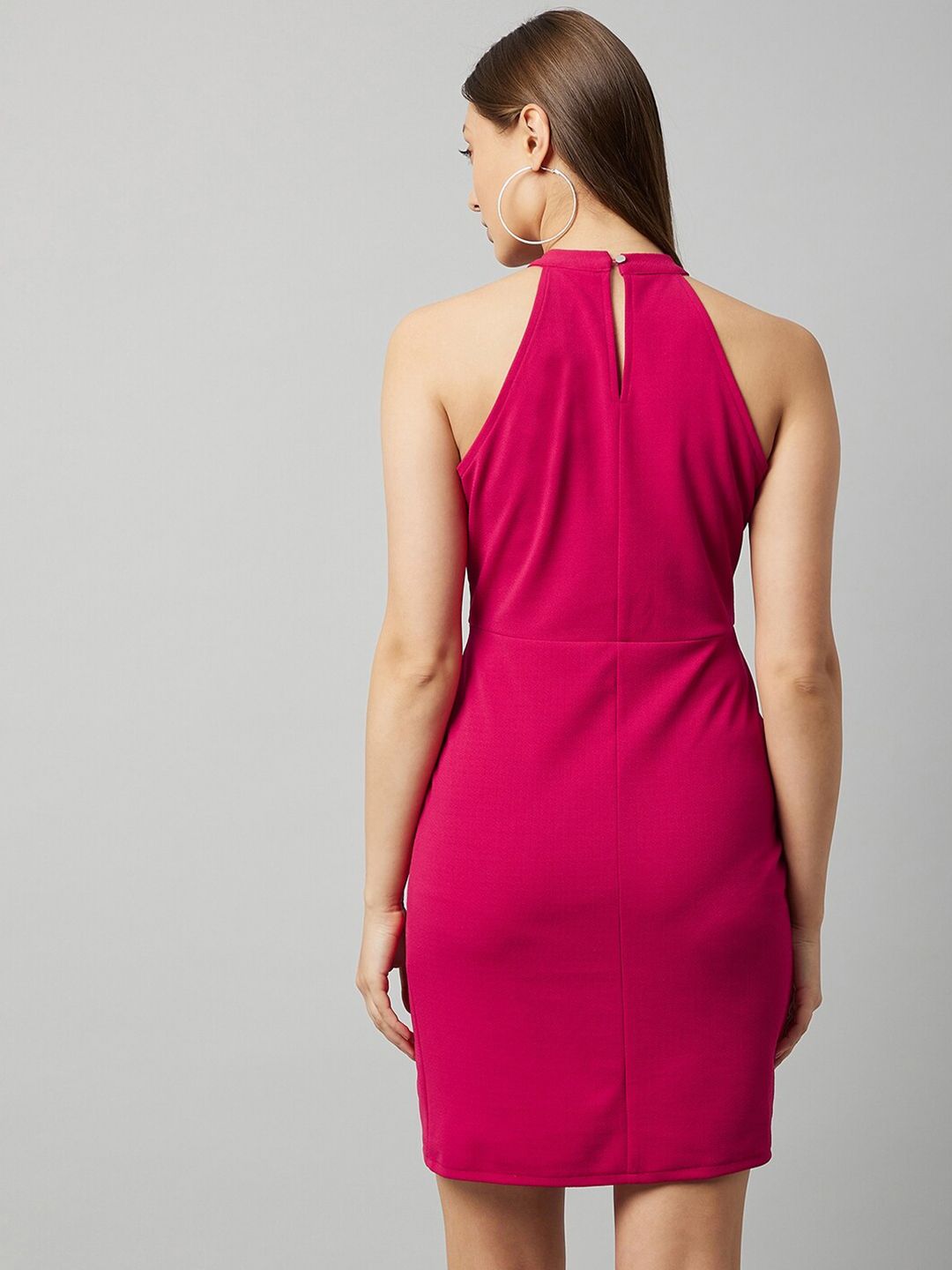 Athena Fuchsia Sheath Dress