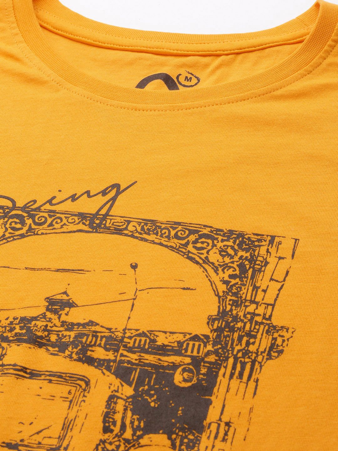 Being Human Printed Pure Cotton T-shirt