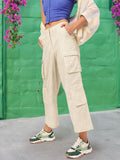 DressBerry Women Urban Uplift Cargo Trousers