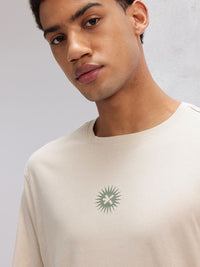 HRX by Hrithik Roshan Printed Pure Cotton Yoga T-shirt