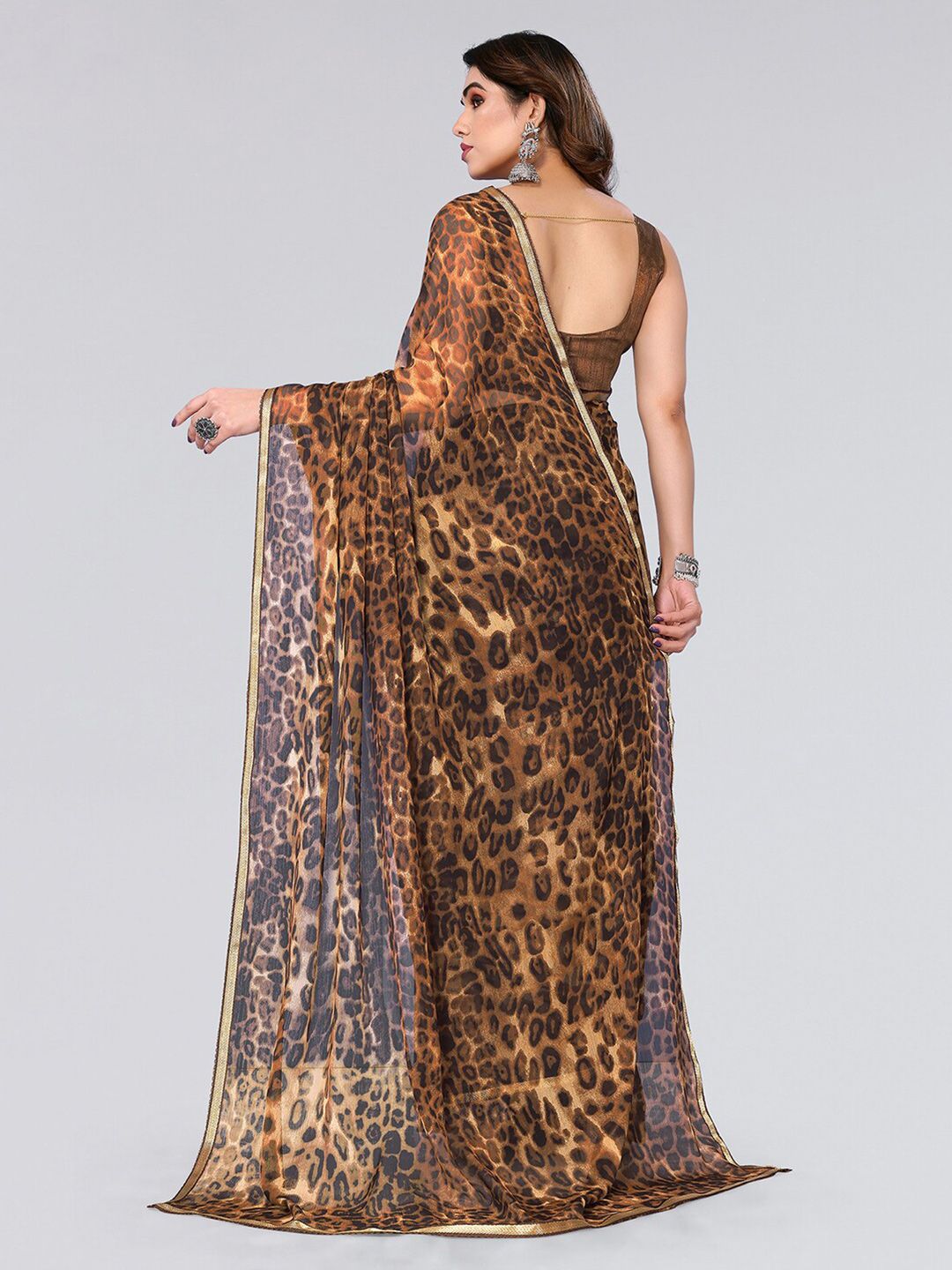 KALINI Animal Printed Saree