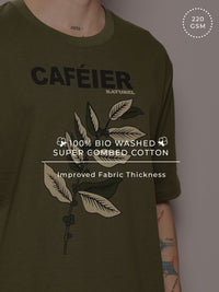 DILLINGER Men Graphic Printed Oversized T-shirt