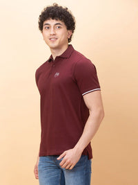 Being Human Men Polo Collar T-shirt