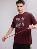 HRX by Hrithik Roshan Typography Print Training T-shirt