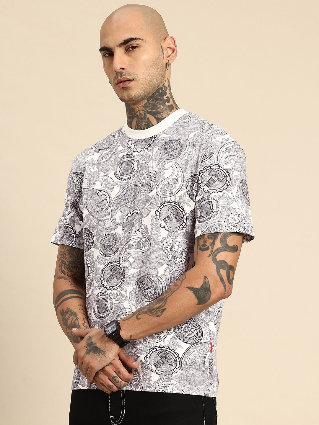 Being Human Pure Cotton Iron Man Printed T-shirt