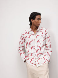 ether Artisan Hand Block Printed Pure Cotton Shirt