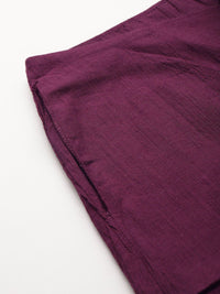 all about you Women Textured High-Rise Trousers