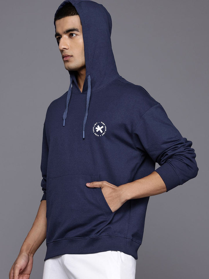HRX by Hrithik Roshan Back Print Hooded Lifestyle Sweatshirt