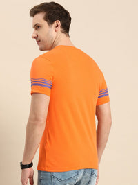 Being Human Solid Round Neck Pure Cotton T-shirt