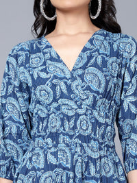 Bani Women Ethnic Motifs Midi Dress