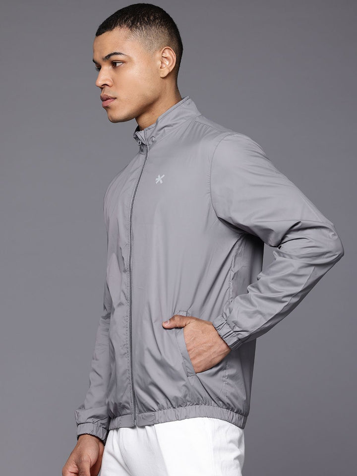HRX by Hrithik Roshan Mock Collar Rapid-Dry Running Jacket