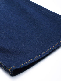 all about you Women Wide Leg High-Rise Light Fade Stretchable Jeans