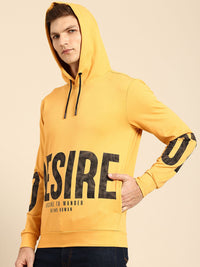 Being Human Typography Printed Hooded Sweatshirt