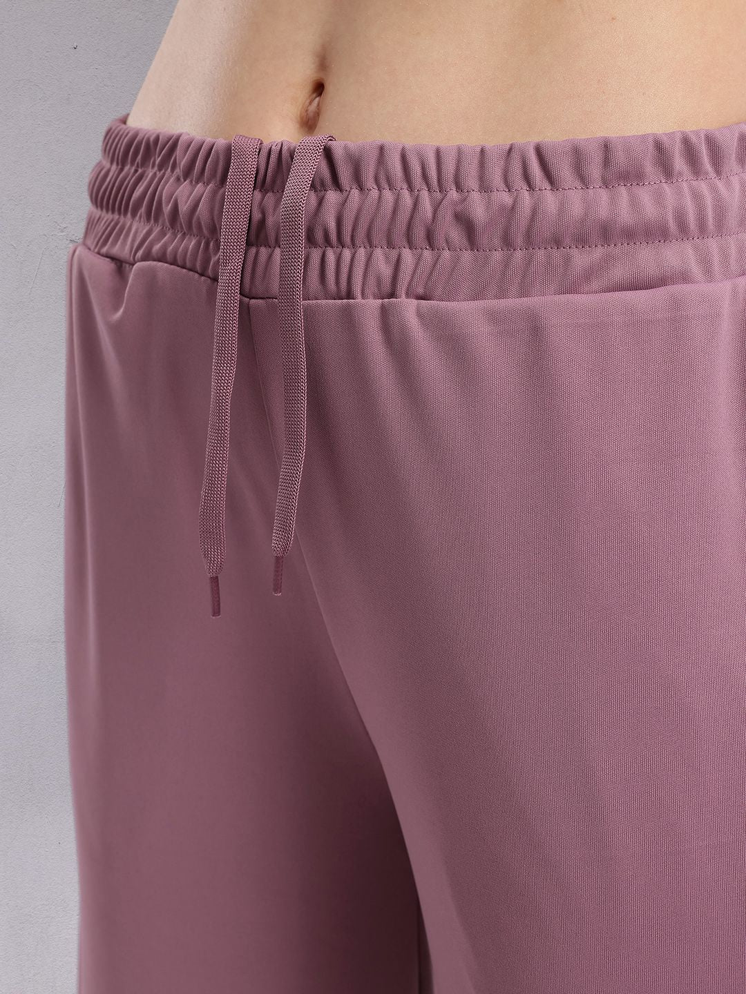 HRX by Hrithik Roshan Women Side Stripes Slit Wide Leg Training Track Pants