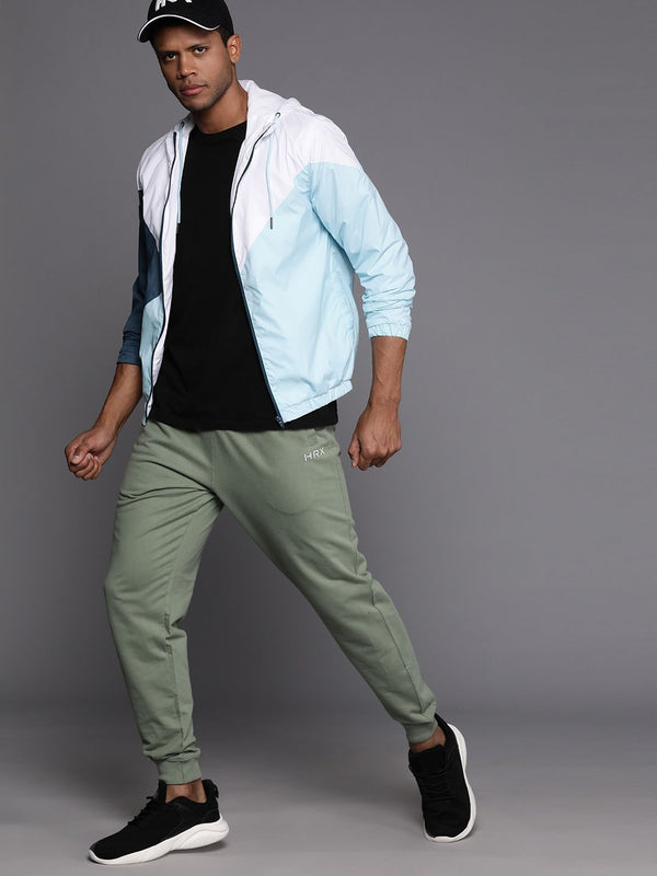 HRX by Hrithik Roshan Colourblocked Hooded Tailored Jacket