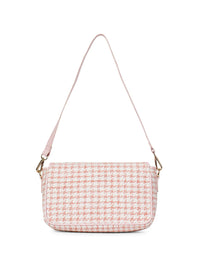 Berrylush Self Design Structured Handheld Bag