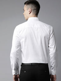 Park Avenue Men Pure Cotton Slim Fit Printed Formal Shirt