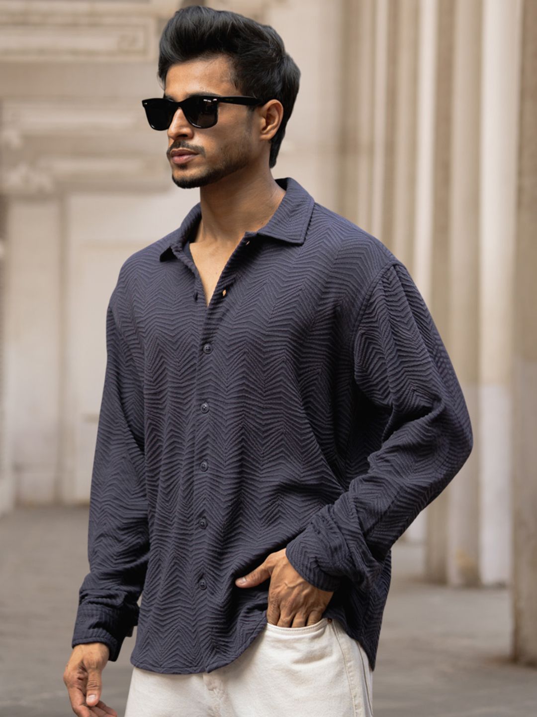 Powerlook Men Opaque Casual Shirt