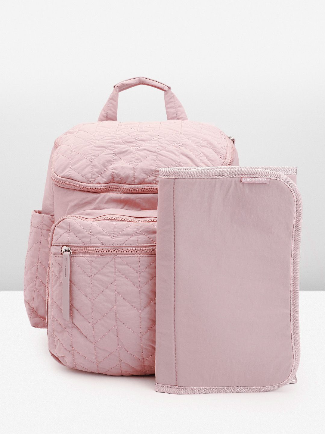 Lino Perros Textured Mommy Backpack - 13Inch