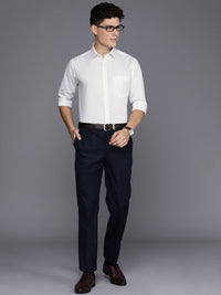 Raymond Pure Cotton Slim Fit Printed Formal Shirt