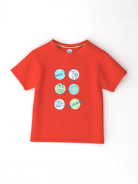 Nauti Nati Boys Pack Of 2 Printed Cotton T-shirt