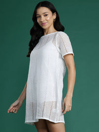 DressBerry Crochet Mini Dress