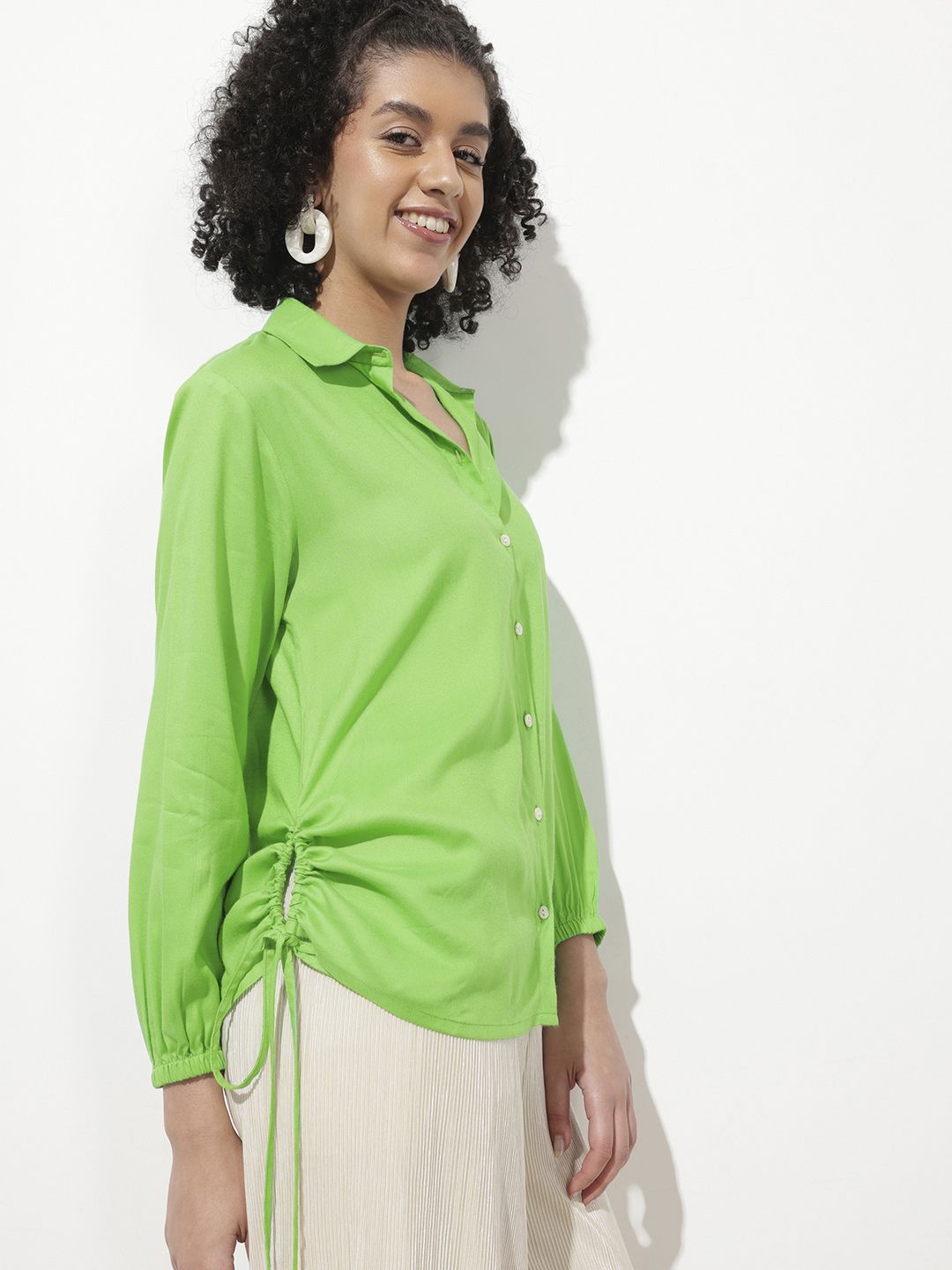 DressBerry Knot Pinch Perfect Classic Shirt