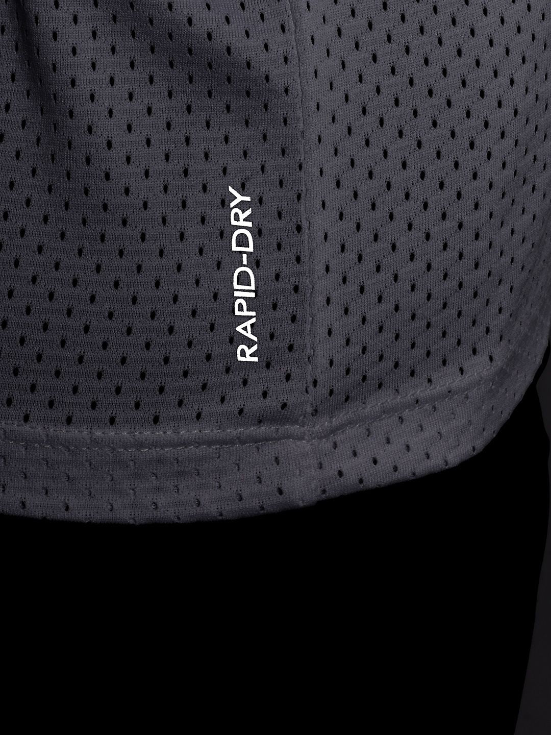 HRX by Hrithik Roshan Women Perforated Rapid-Dry Training T-shirt