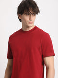THE BEAR HOUSE Round Neck Pure Cotton Relaxed Fit T-shirt