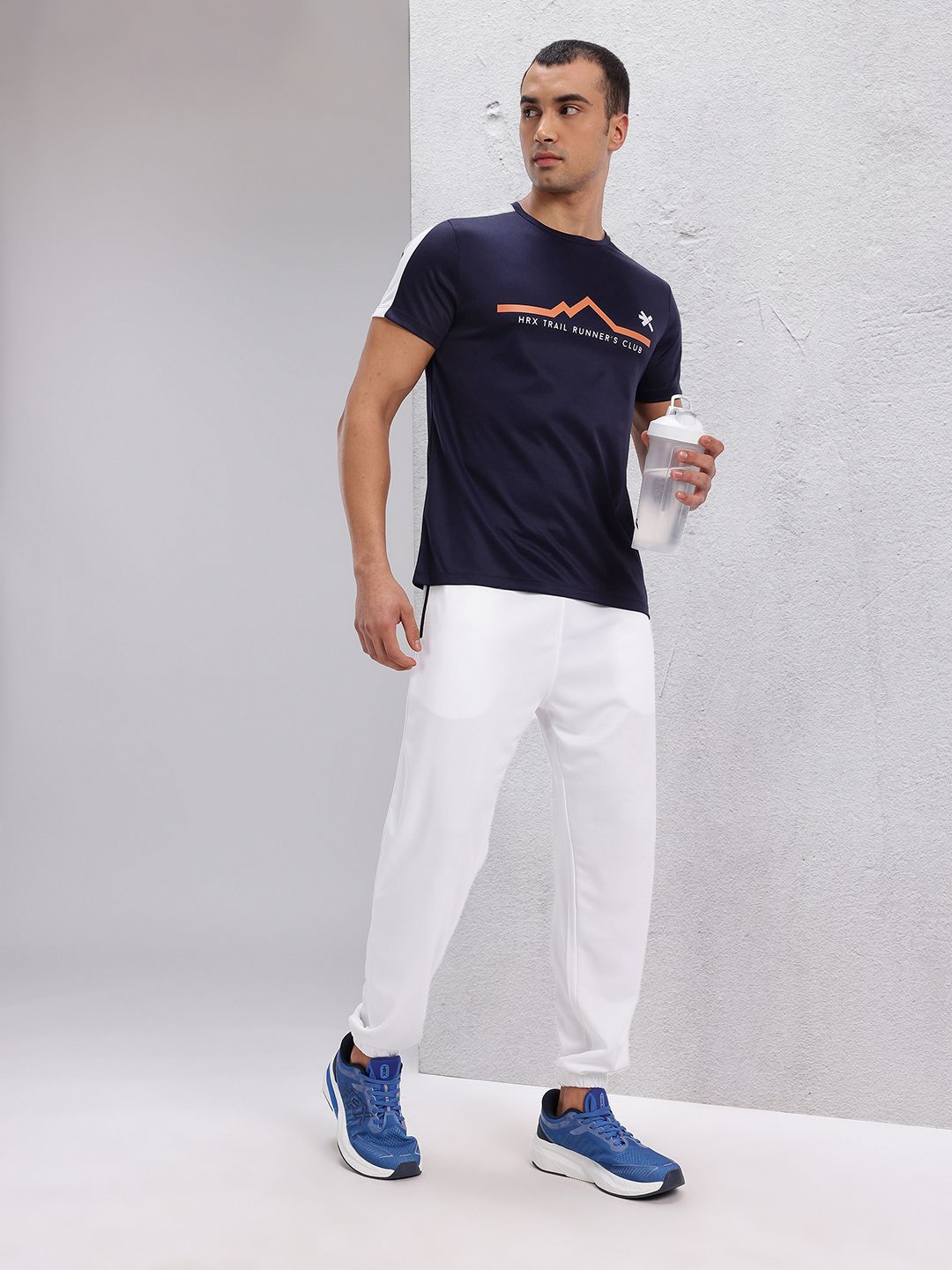 HRX by Hrithik Roshan Typography Printed Rapid-Dry Running T-shirt