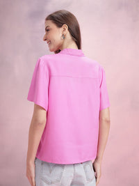 DressBerry Flutter Sleeve Casual Shirt