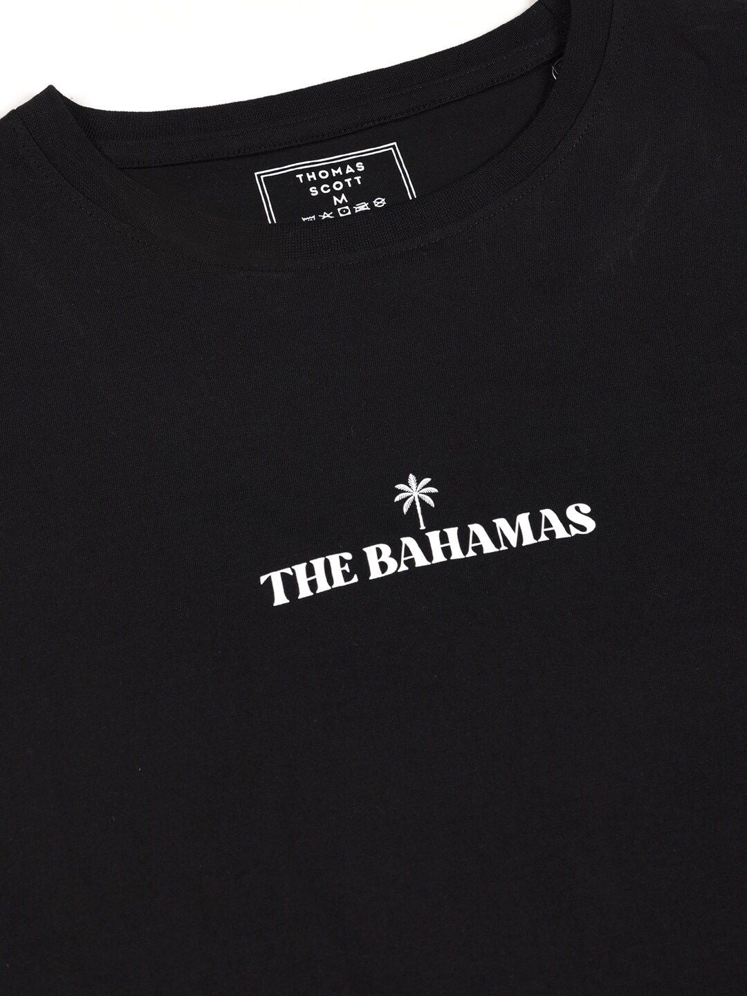 Thomas Scott Typography Printed Cotton T-Shirt