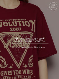 DILLINGER Women Graphic Printed T-shirt