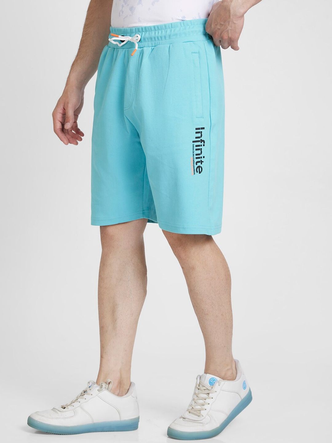 SPYKAR Men Mid Rise Cotton Shorts
