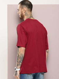DILLINGER Men Graphic Printed Oversized T-shirt