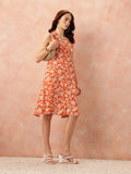 all about you Floral Print Shirt Dress